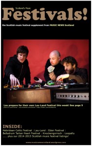 Click to read this edition of FESTIVALS! supplement from the MUSIC NEWS Scotland team - this Issuu version is suitable for all platforms including iPad/iPhone