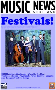click to read our latest FESTIVALS! supplement