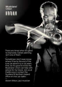 Click to go to the Musicians Union website