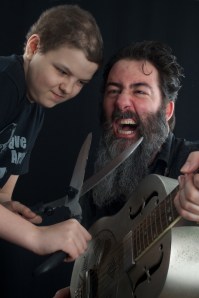 click to donate to Dave's beard shave