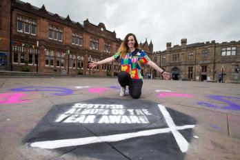 2016 SAY winner Anna Meredith pictured today 15-06 in Paisley
